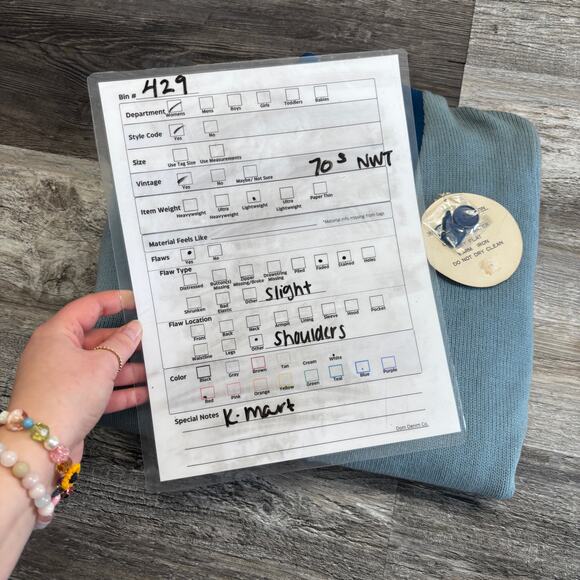 NWT Vintage 70s Kmart Womens Aztec L Abstract Bell Sleeve Cardigan Sweater - Picture 11 of 11